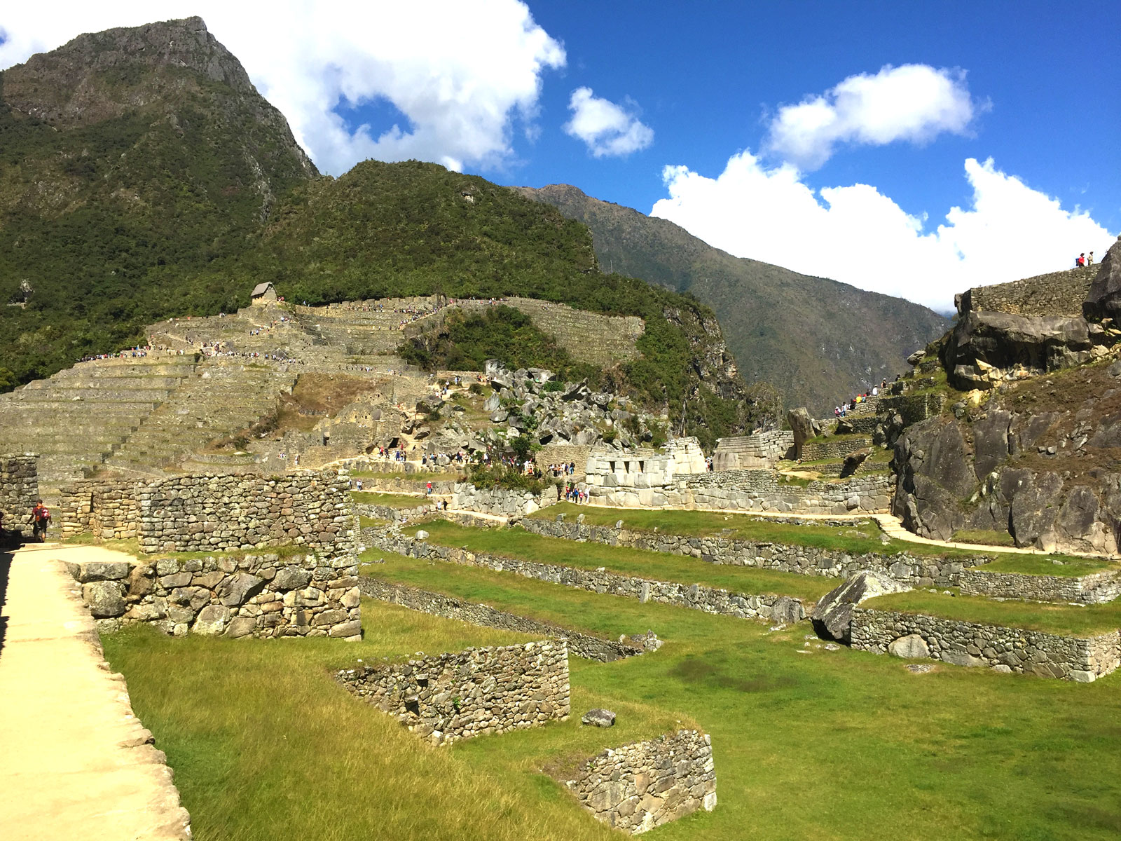 The Ruins at Machu Picchu